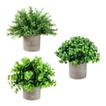 thumbnail image 2 of Plantas artificiales en maceta Strade Fareast Limited 3 piezas decorativas de imitación, 2 of 8