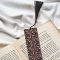 thumbnail image 6 of Kdxio Vintage Floral Print Metal Tassel Bookmarks,Perfect Gift for Art Lovers and Bookworms Metal Bookmarks for Women, 6 of 8
