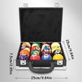 thumbnail image 3 of Gaeirt Billiard Balls Storage Box, Pool Balls Set with 16 Holes ( Billiards), Billiard Accessory with Latches, Pool Carrying Case Accessory with Carry Handle, 3 of 6
