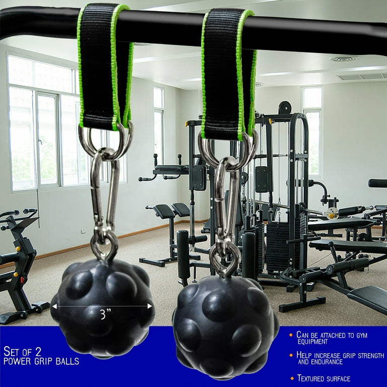 TOORX Power Grip Ball – Hand Exercise Ball For Strength & Mobility, Lime Green