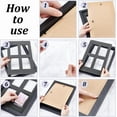 thumbnail image 4 of Trading Card Display Frame 4 Cards Baseball Card Display Case Wall-Mounted Sports Card Display Frame Black Wood Holder, 4 of 9