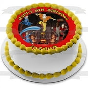 Avatar the Last Airbender Aang Katara Sokka Edible Cake Topper Image 8" Round ABPID03171