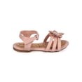 thumbnail image 2 of New Girl Betani Tracy-18 Leatherette Open Toe Studded Flower hook and loop Sandal, 2 of 5