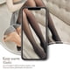 thumbnail image 3 of Mujeres cálidas Leggings Elástico Espesado Push Up Pantalones Sólido Color Casual Termal Lady Femenino Slim Storing Para Primavera Otoño Negro Full Pie delgado AweSitey AP004562-02, 3 of 7