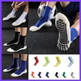 thumbnail image 3 of 3 pares Trusox calcetines antideslizantes Para deporte gimnasio de fútbol calcetines de Ciclismo blancopangjing, 3 of 4