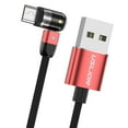 thumbnail image 4 of Cable USB de carga con imán ajustable con cabezal giratorio de 360  degree y de carga rápida para teléfono inteligente tipo rojo 05 m Micro USB, 4 of 7