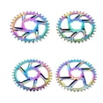 thumbnail image 4 of Soidarity Platos y bielas de bicicleta de montaña de Metal, bandeja de un solo disco para montar en bicicleta al aire libre, modificación de reparación, Ciclismo 36T Soidarity OD028067-03, 4 of 6