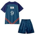 thumbnail image 4 of Anime Blue Lock Jersey Rin Itoshi Shirt Set, 4 of 5