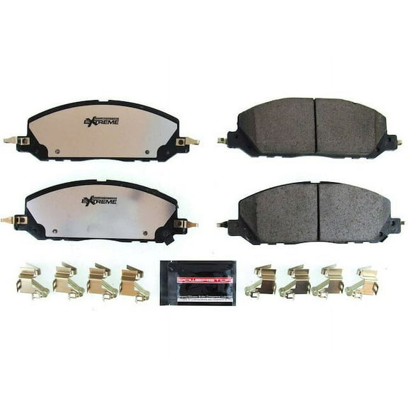 Front Brake Pad Set - Compatible with 2020 - 2022 Ford Explorer 2021