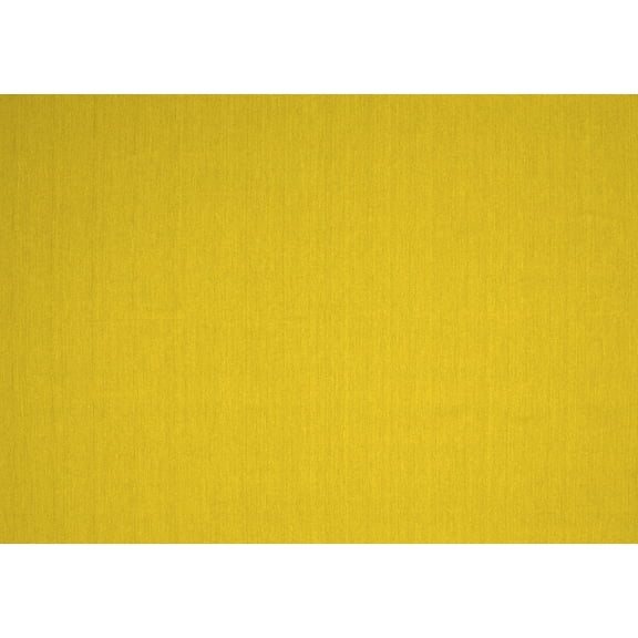 Ahgly Company Machine Washable Indoor Rectangle Solid Yellow Modern Area Rugs, 5' x 7'