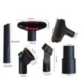 thumbnail image 3 of Home Decor 1 1/4" Shop Vacuum Cleaner Attachments Brushes for Vac Accessories 1/4 inch 1 3/8 inch, Set of 6, 3 of 8