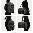 thumbnail image 2 of Mochila de viaje WITZMAN B688 verde claro de 45 litros para portátil de 17 pulgadas, 2 of 8