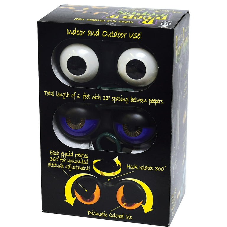 Mystic Industries Corp Peepers Light-Up Flashing Eyes Halloween