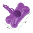 thumbnail image 2 of Mfigree Pet Dog Pet Cat Poop Bags for 15 Black Waste Leash Dog Bone Distributor Leak-Proof Large Lavender Scented Doggie Pet Waste Bags, Dog Accessorie, 2 of 7