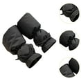 thumbnail image 6 of Sharprepublic Winter Padded Puffer Leg Warmers for Women Practical Lightweight Boot Covers Black, 6 of 8