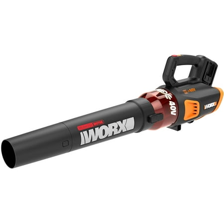 Worx 40V Power Share TURBINE Cordless Leaf Blower with Brushless Motor (2x20V)