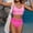 Pink, variant on uublik Swimwear Tankini for Women Bathing Suit for Women Push Up Swimwear Built in Bra Swimsuit Cheeky Bikini Swimsuit Pink