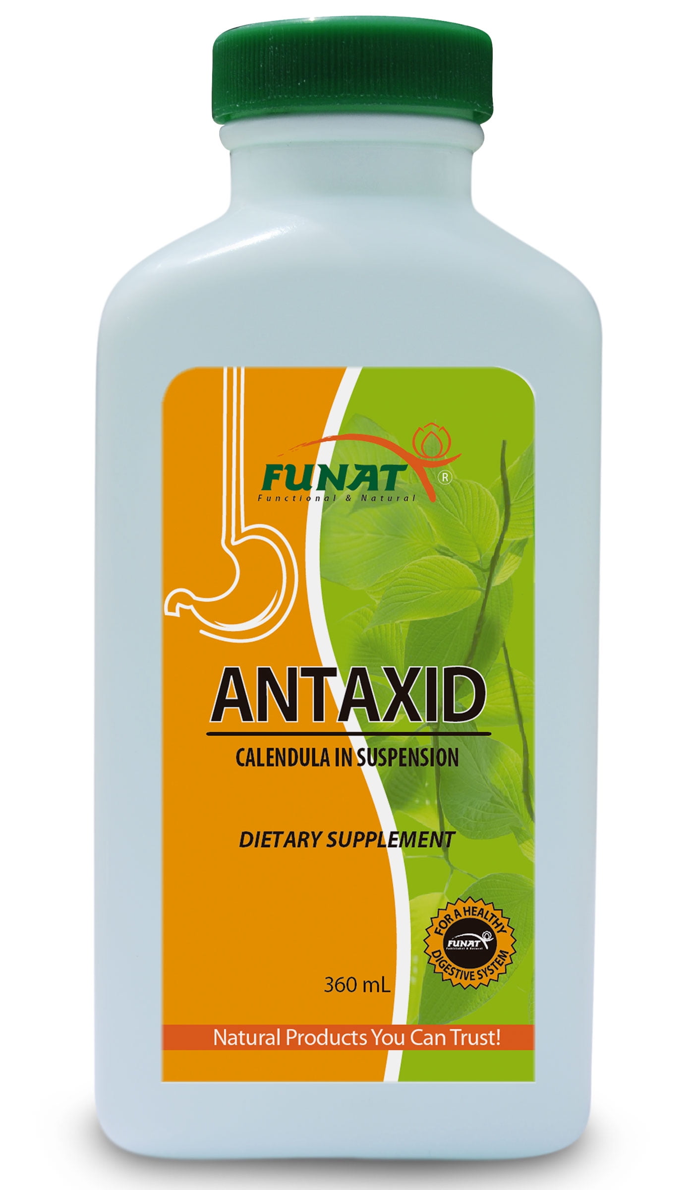 Funat Antaxid Gastritis And Upset Stomach Relief With Calendula
