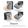 thumbnail image 5 of Caja De Almacenamiento De Llaves Empotrable En Pared Negro, 5 of 5