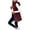A01_Wine, variant on Towmus Oversized Long Down Vest for Women Winter Warm Padded Down Jacket Full-Zip Sleeveless Hooded Long Puffer Vest Winter Coats