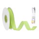 thumbnail image 1 of Uxcell Cinta a Cuadros de 3/4 Pulgadas x 50 Yardas, Cinta de Poliéster con Borde a Cuadros para Envolver Regalos con Cinta Métrica para Manualidades de Lazo de Corona, Cumpleaños, Boda, Verde, 1 of 7