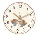 thumbnail image 3 of Wall Clock Non Ticking 8in Simple Style Quartz Movement Home Decoration for Bedroom Living Room, 3 of 5