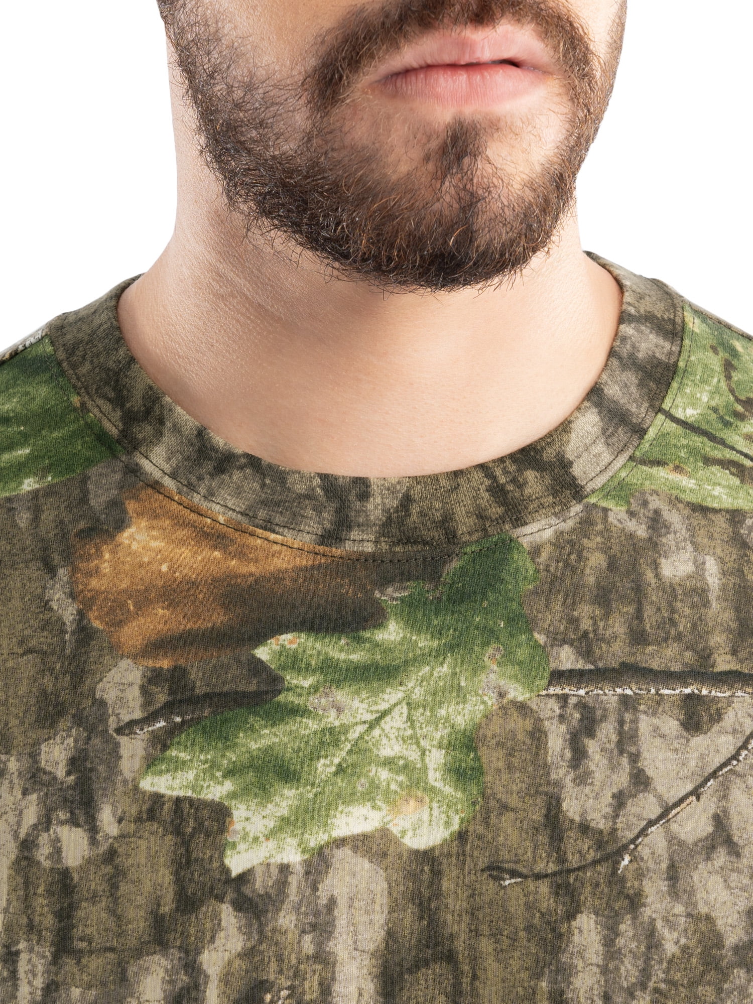 Mossy Oak Men's Long Sleeve Scent Control Hunting Camouflage T-Shirt, Mossy Oak Country Roots, 2XL