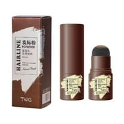 3-in-1 Hairline Powder Stick & Hair Shadow Powder  Waterproof Root Touch Up Powder with Sponge Applicator( PACK OF 2 )