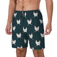 thumbnail image 1 of Gaeub Funny Chicken Print Mens Swim Trunks with Compression Liner,Board Shorts Quick Dry,Beach Swimwear with Pockets-Small, 1 of 6