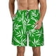 thumbnail image 1 of Balery Bamboo Traje de Baño Estilo Hawaiano para Hombre, Shorts de Secado Rápido con Bolsillos-Large, 1 of 6