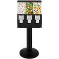 thumbnail image 1 of VEVOR Triple Head Candy Vending Machine, 1-inch Gumball Vending Machine, Commercial Gumball Vending Machine with Stand and Adjustable Candy Outlet Size, Candy Vending Machine for Home, Gaming Stores, 1 of 9