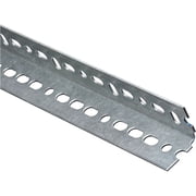 Stanley Hardware N182758 4020BC 1-1/2 x 24 Slotted Angles - 0.074 Thick Galvanized Finish
