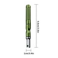 thumbnail image 3 of fastboy Flint Stone Bar Waterproof Fireproof Fire Starter for Outdoor Camping Survival Portable Flint Rod, Green, 3 of 8