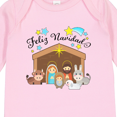 thumbnail image 4 of Inktastic Feliz Navidad Cute Nativity Scene Boys or Girls Long Sleeve Baby Bodysuit, 4 of 5