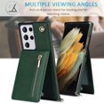 thumbnail image 2 of Compatible with Samsung Galaxy S21 Plus Case 6.7 Inch, Pocket Purse Handbag Shoulder Strap Stylish, 2 of 5