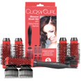 thumbnail image 1 of Juego de cepillos para soplado Click n Curl de (5) barriles + mango universal | Juego de cepillos redondos para soplados | Herramientas de belleza para peluquería | (Pequeño), 1 of 5