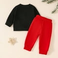 thumbnail image 5 of Taybagh Baby Boy Clothes Toddler Boy Valentines Day Outfit Embroidery Pants Outfit with Embroidery Graphic, 5 of 9