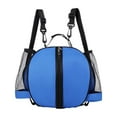 thumbnail image 2 of Bandolera de baloncesto Perfecl Azul con correa ajustable y dos bolsillos laterales, 2 of 8