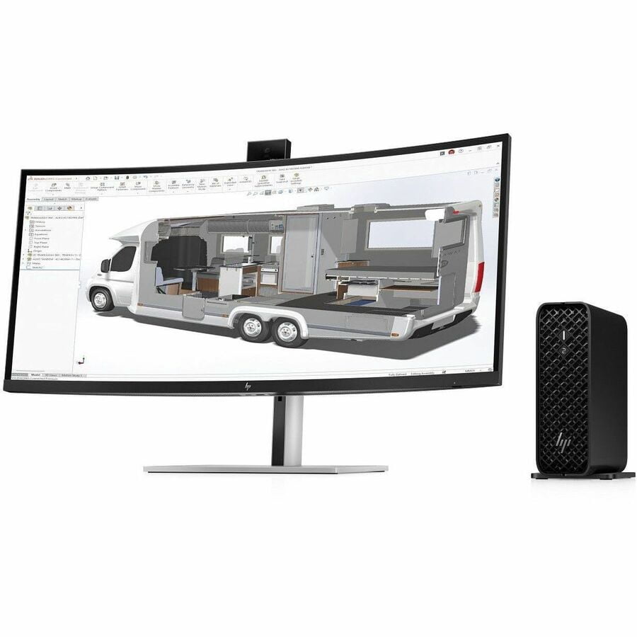 HP Z2 Mini G1i Workstation - Intel Core Ultra 9 285K - 32 GB - 1 TB SSD - Mini PC - Black - Intel W880 Chip - Windows 11 Pro - NVIDIA 20 GB Graphics - English Keyboard - Ethernet - Wireless LAN