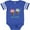 Football Blue and White, variant on Inktastic Ice Cream We're One Twin Boy & Girl Boys or Girls Baby Bodysuit