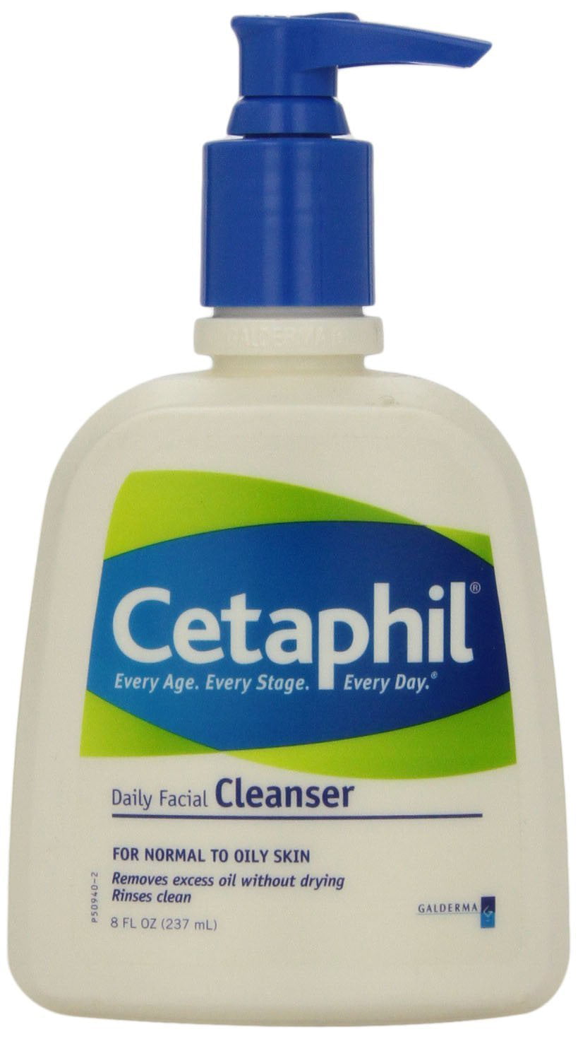Terraplén carbohidrato Adquisición Cetaphil Daily Facial Cleanser For Normal To Oily Skin 8oz Each -  Walmart.com