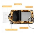 thumbnail image 4 of Square PU Leather Luggage Tags - 2 Pack with Privacy Cover and Stainless Steel Ring - Suitable for Travel, Backpack, Handbag - Suitcase Tags, Travel Tag Leopard Texture, 4 of 7