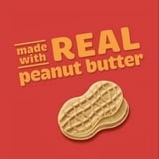 Nutter Butter Double Nutty Peanut Butter Sandwich Cookies, Family Size, 15.27 oz(2pack)