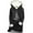 Black, variant on qelini Fleece Hoodies for Women Plus Size Xmas Tree Print Hooded Pullover Christmas Long Sleeve Tops Thermal Warm Clothes