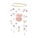 thumbnail image 5 of Baby Mobile Rattle Newborn Mobile Wind Chime Rattle toy children kids Crib Mobile , Rosado Hugo Sonajero móvil para cuna, 5 of 7