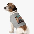 thumbnail image 5 of Wacky Boston Terrier Dog Driving in Car Tank Top For Pet, 5 of 11