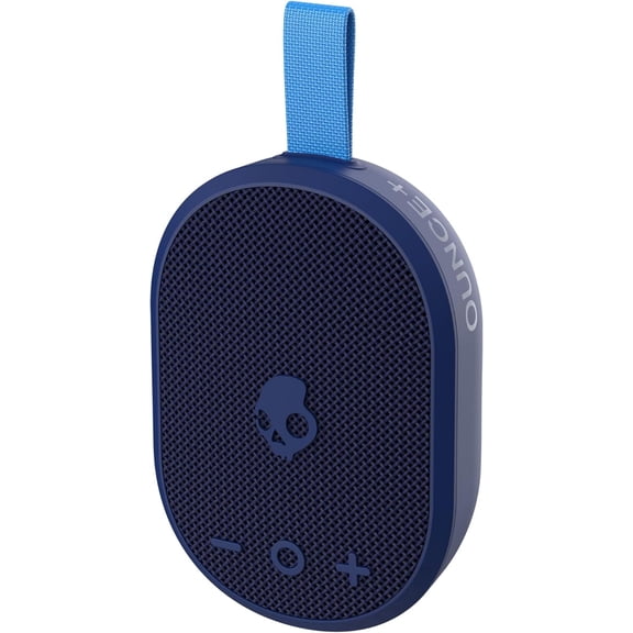 Skullcandy Ounce Bluetooth Speaker, IPX7 Waterproof Portable Speaker, 16 Hour Battery, True Wireless Stereo, Nylon Carry Strap