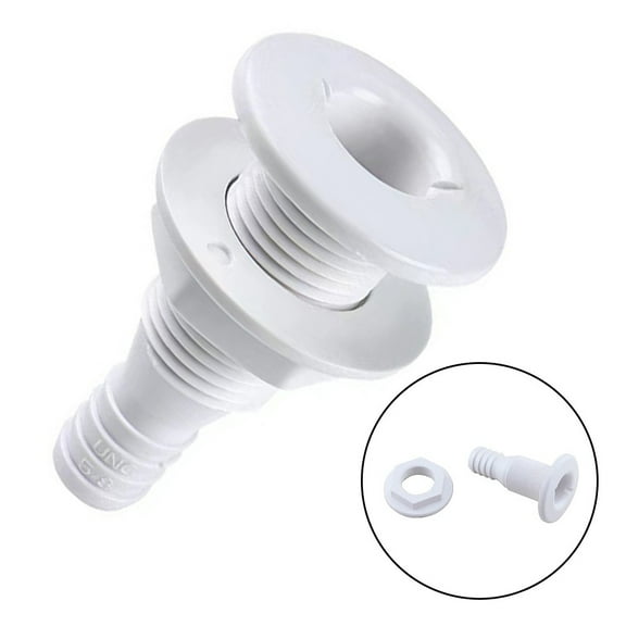 Marine plastic drain ABS bilge outlet diameter 3/4 inch(10mm)