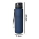 thumbnail image 2 of 650ml Taza de agua para deportes al aire libre, taza de viaje para coche, Fitness, botella de agua de plástico, para deportes, gimnasio y senderismo, 2 of 5