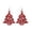 A, variant on Christmas Earrings - Alloy, Candy/Tree/Bell Designs, 6cm Height, for Women, Holiday Parties, Gifts for Family/Friends
